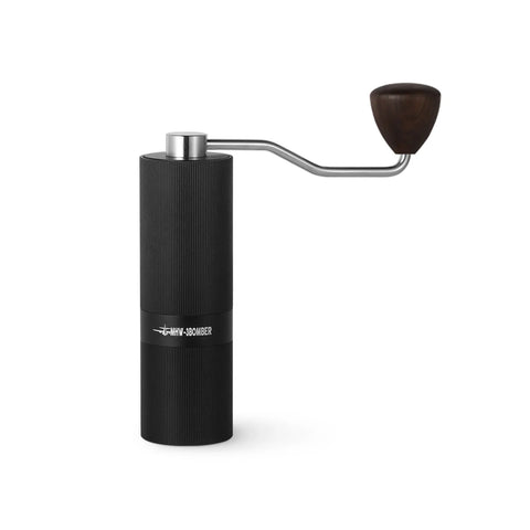 Racing M1-Manual Coffee Grinder 38mm Titanium plated burr-black-walnut handle