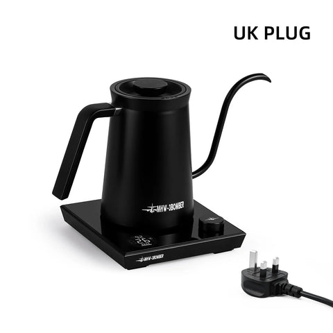 Assassin electric pour over kettle 220v-1000w/1200w- 600ml-UK-black
