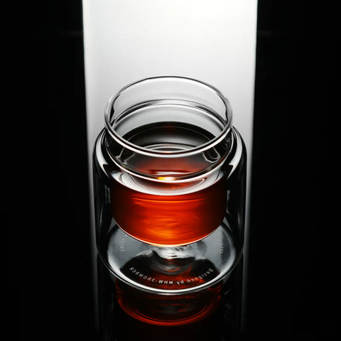 DW Series Glass Cup Transparent H-Shaped