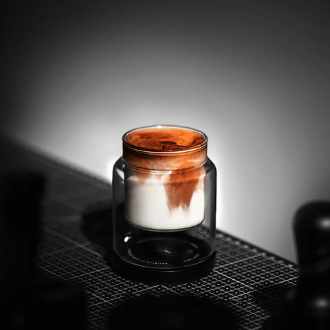 DW Series Glass Cup Transparent H-Shaped