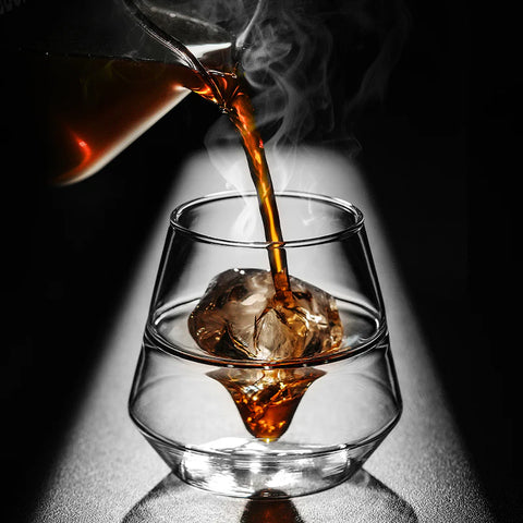 DW Series Glass Cup Transparent A-Shaped