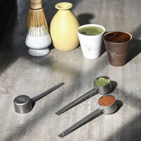 Long Measuring Spoon stainless steel-silver spot- 8g