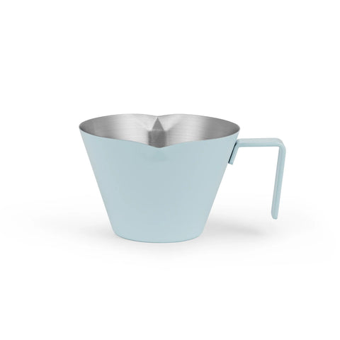 Stainless Steel Measuring Cup- 100ml-double mouth-blue