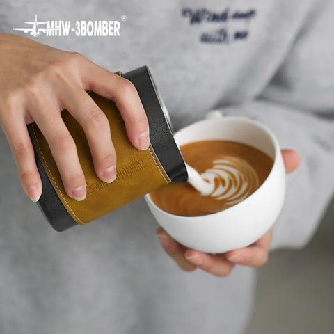 Milk pitcher without handle 400ml -Black