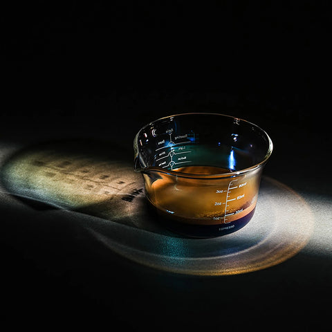 Glass Measuring Cup-Single Spout-120ml-Multicolor