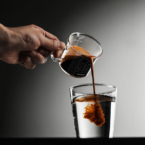 Glass Measuring Cup-Double Spout-120ml-Transparent