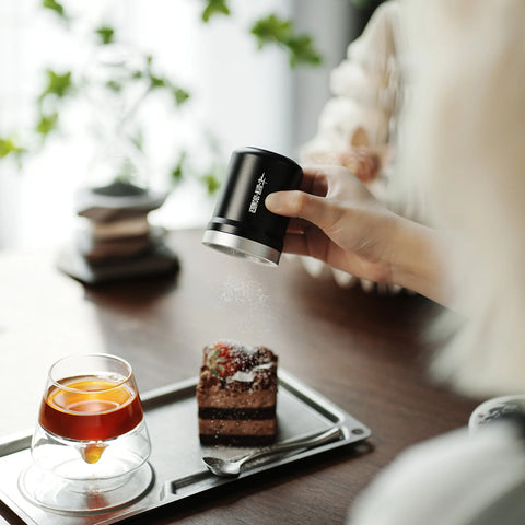 Shark sprinkle powder-black