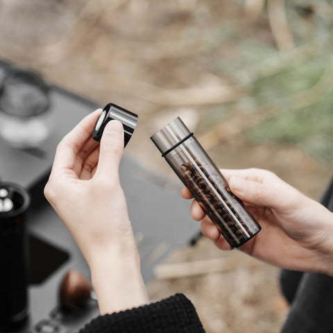 Energy Coffee Beans Storage Tubes-Single-Grey