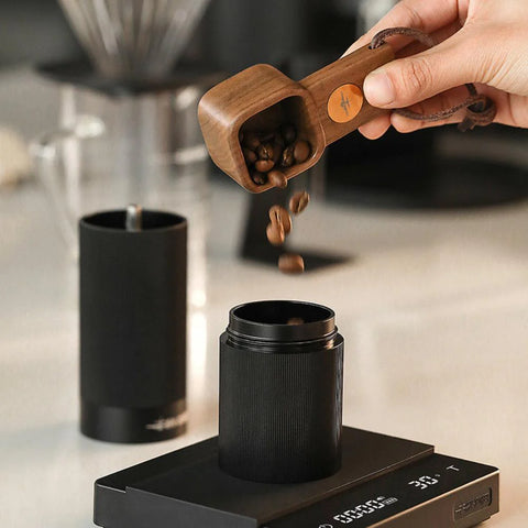 Jove solid wood measuring spoon-walnut-10g