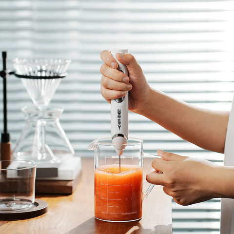 Electric Milk Frother-White