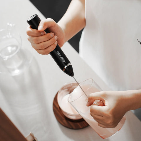 Electric Milk Frother-Black