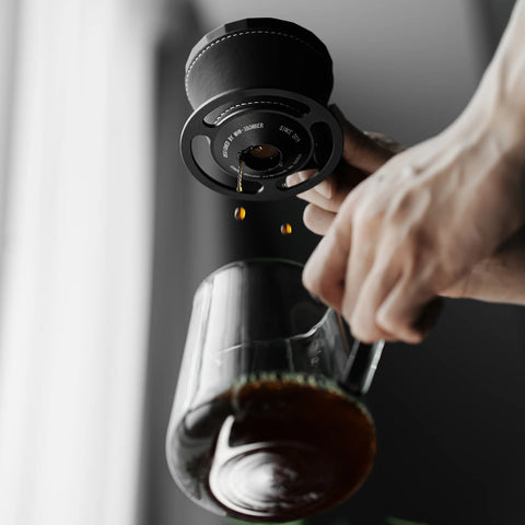 Meteorite Dripper-Obsidian Black