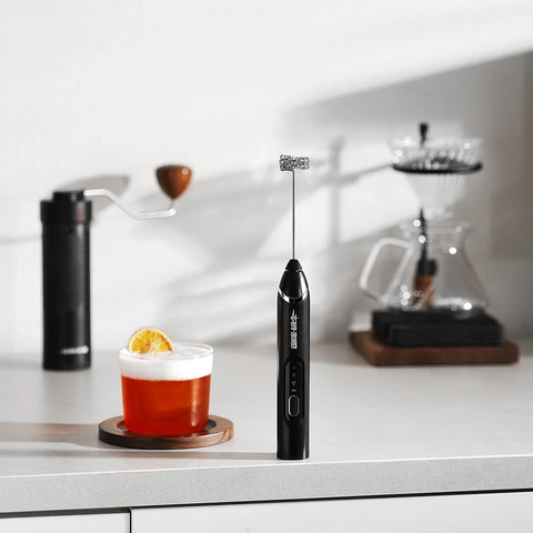 Electric Milk Frother-Black