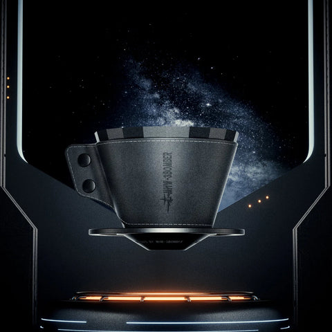 Meteorite Dripper-Obsidian Black