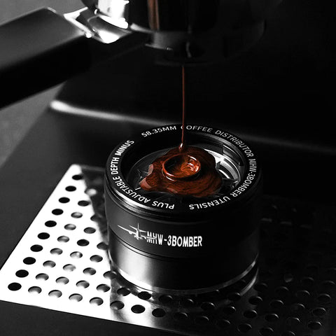 Yu Series-Infinite Coffee Distributor-Black-58.35mm