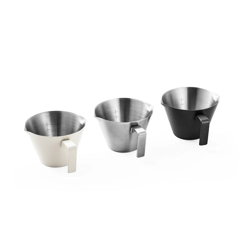 Stainless Steel Measuring Cup- 100ml-double mouth-sanding