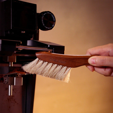 Knife Brush-130mm*33mm-white walnut+horse hair