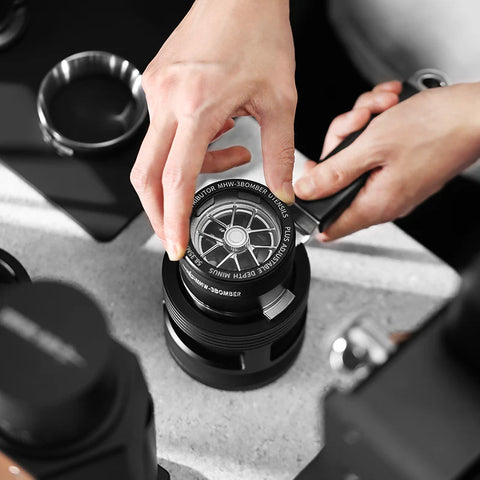 Yu Series-Infinite Coffee Distributor-Black-58.35mm