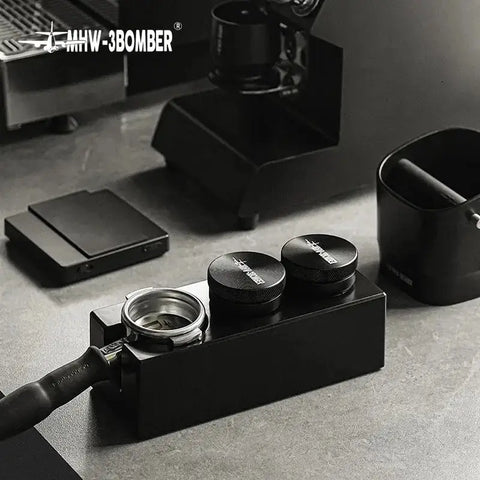 CD-Texture Tamper & Distributor- 51mm universal-black-four oars