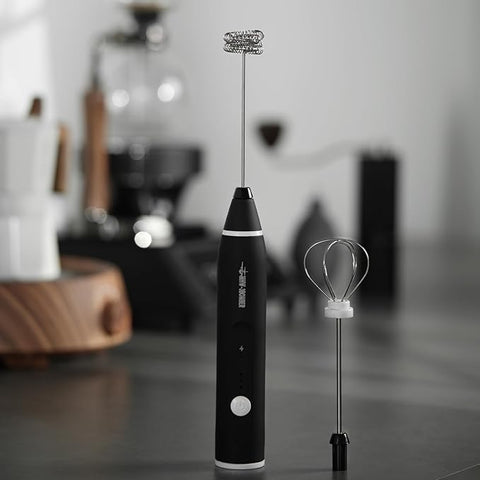 Electric Milk Frother black