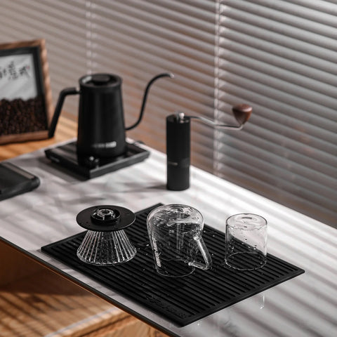 Silicone Dish Drying Pad- black