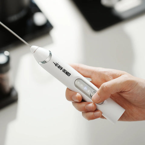 Electric Milk Frother-White