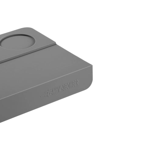 Silicone Pad 250*180mm-two holes-Gery