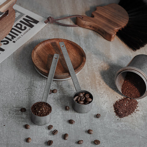 Long Measuring Spoon stainless steel-silver spot- 8g