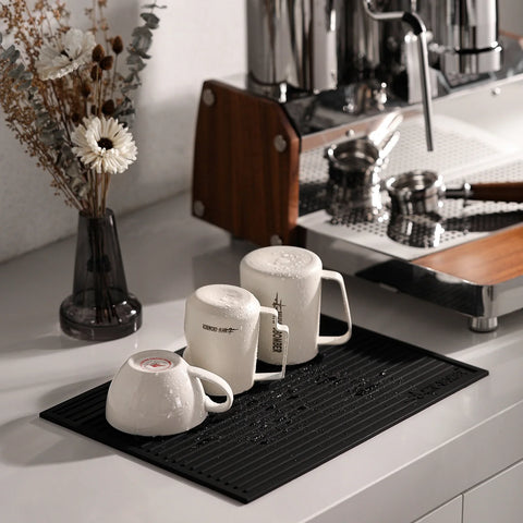 Silicone Dish Drying Pad- black