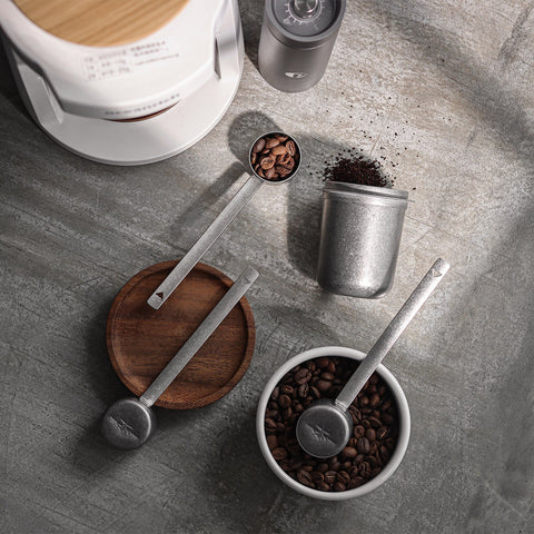 Long Measuring Spoon stainless steel-silver spot- 8g