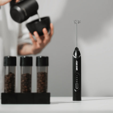 Electric Milk Frother-Black