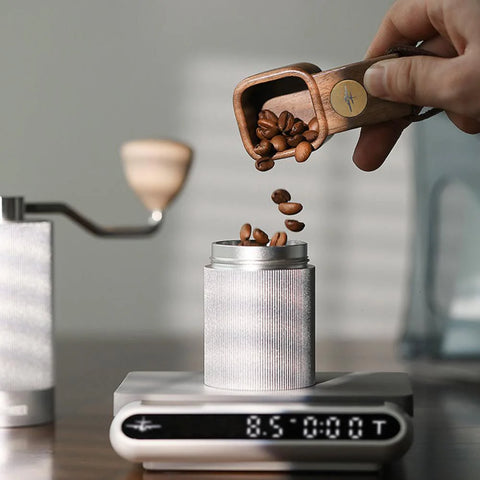 Jove solid wood measuring spoon-walnut-10g