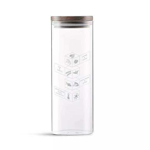 Glass Sealed Canister 1000ml
