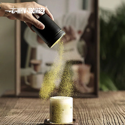 PP Sprinkle Powder 250ml- black(L)