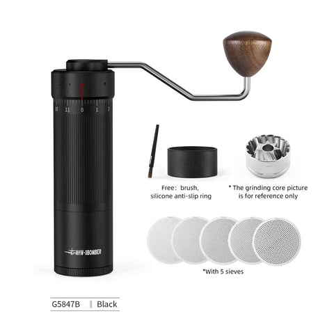 Blade R3 Manual Grinder -Black-walnut handle