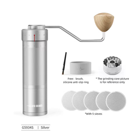 Blade R3 Manual Grinder -Silver- Rapidity-3 burr