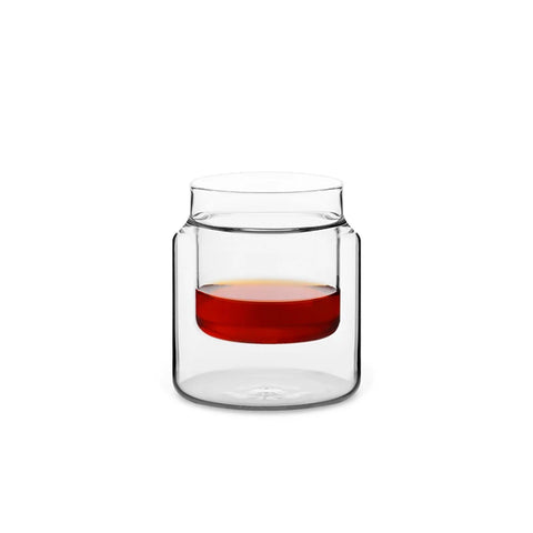 DW Series Glass Cup Transparent H-Shaped