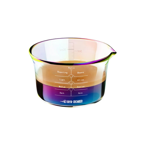 Glass Measuring Cup-Single Spout-120ml-Multicolor
