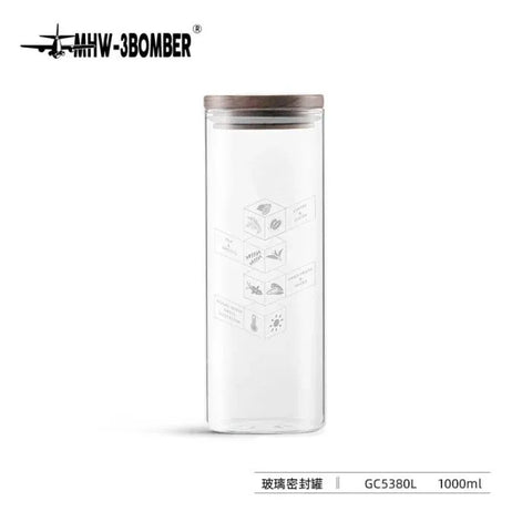 Glass Sealed Canister 1000ml