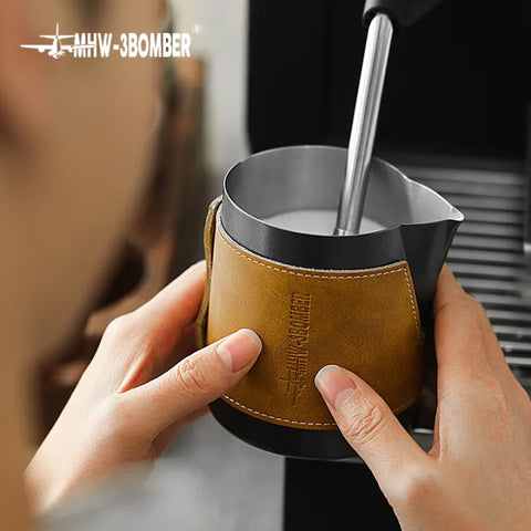 Milk pitcher without handle 400ml -Black