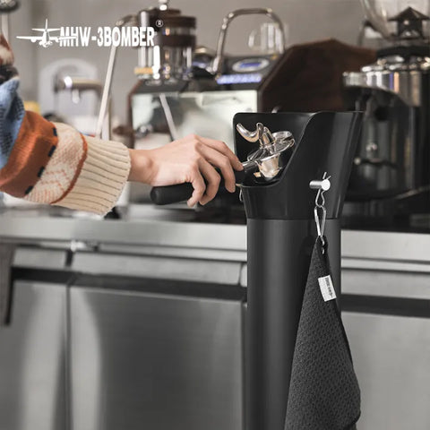 Coffee Knock Box 7.4L- Black