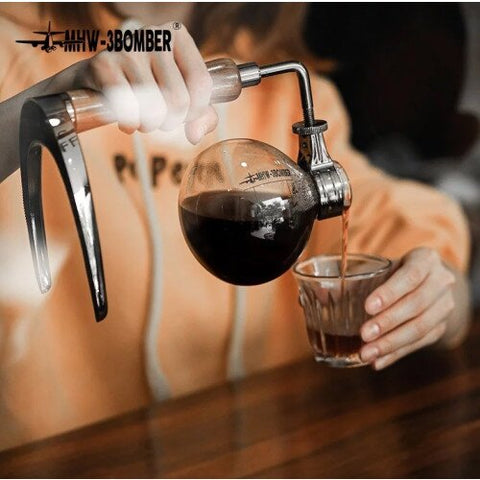Syphon coffee brewer For 1- 3 persons